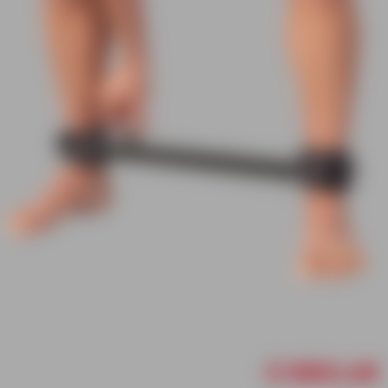 Állítható BDSM-szalagozó bőr bilincsekkel - 3