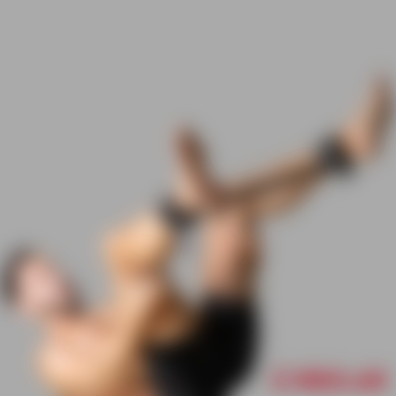 Verstelbare BDSM-spreidstang met leren boeien - 7