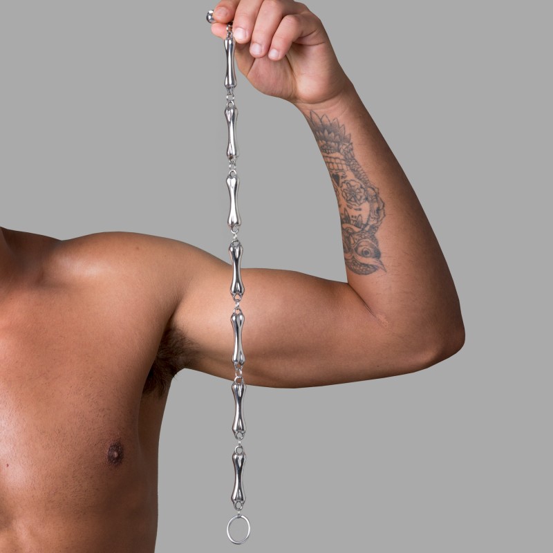 MEO® Ritual™ - Choker BDSM gothique en acier inoxydable - 7