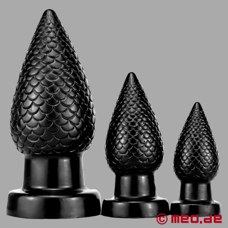 Plug anal din silicon - Pine Cone