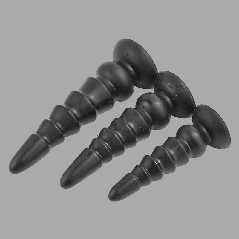 Silikon anal tıkaç - anal genişletme için anal tıkaç - 2