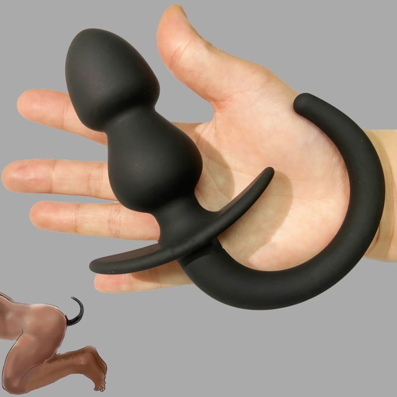 Anaalplug met staart - Beau - Puppy Play Kinkster