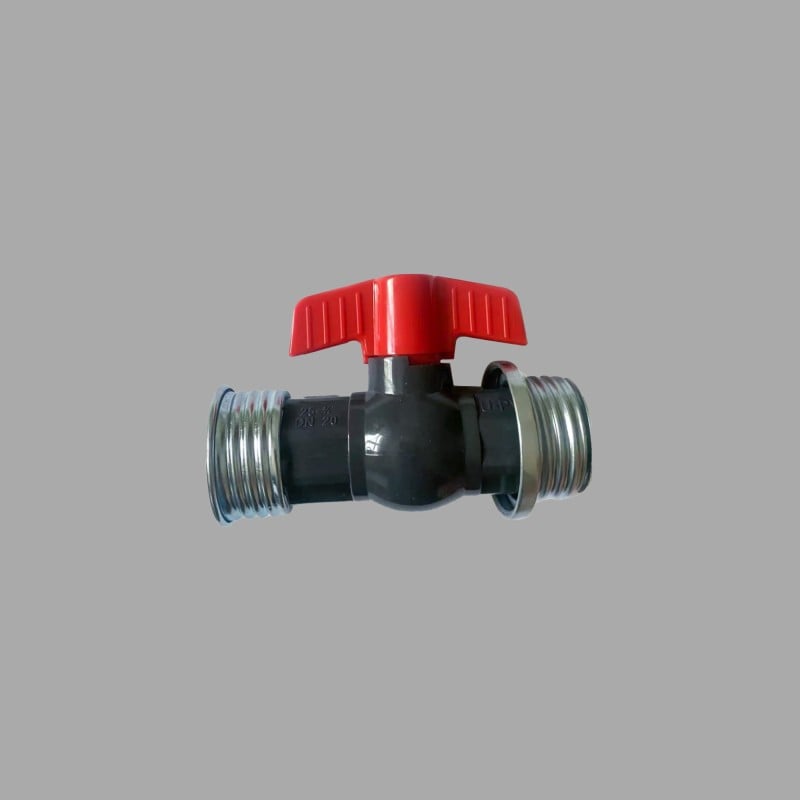 Gas Mask Hose Connector with Valve