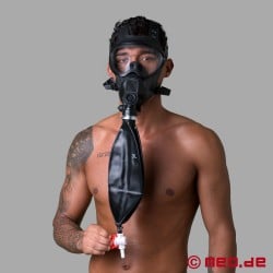 Rebreathing Bag with Valve for Gas Masks