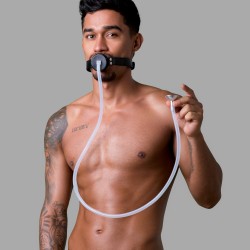 BDSM Golden Shower Gag - Silicone Urine Play Gag by MEO® - Thumbnail