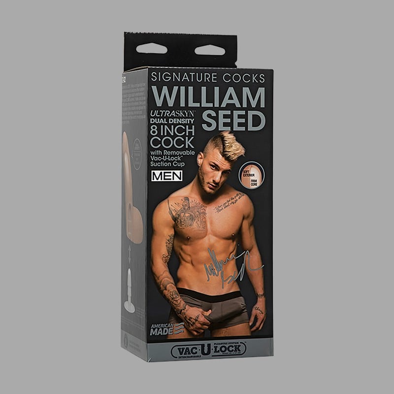 Gerçekçi Dildo William Seed - 21 cm