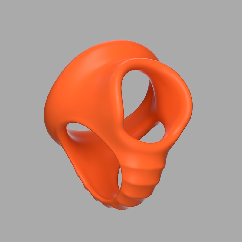 Rock Hard™ de MEO® - Combinaison d'un cockring et d'un ballstretcher - 4