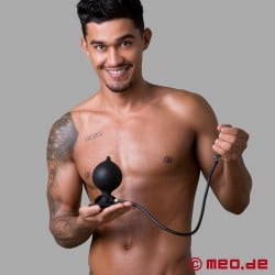 Plug anal gonflable avec ventouse