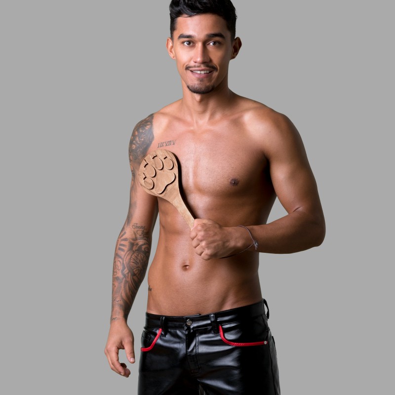 Fából készült BDSM paddle - Big Bad Wolf - 6