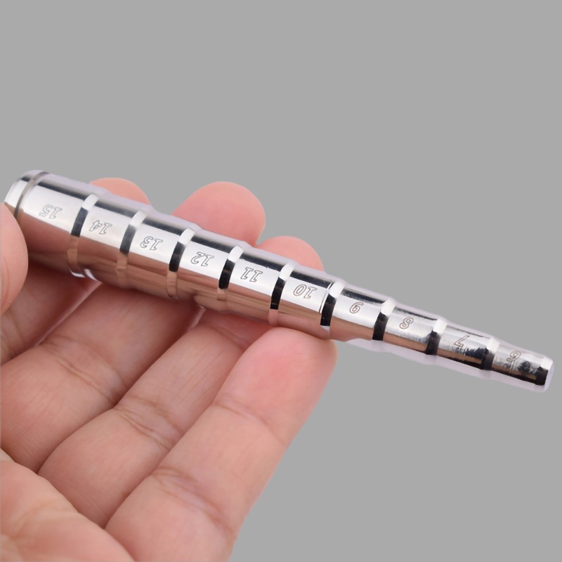 Nerezová zátka na penis ve tvaru kužele - 2