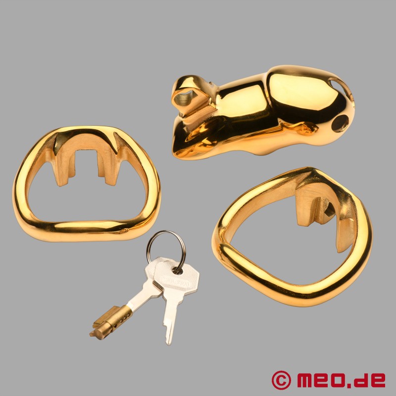 Golden Chastity Belt for Men - NoPacha Billionaire