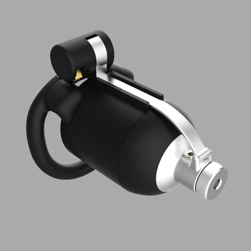 Chastity Cage NoPacha® Anti Escape - Chastity That Fights Back - 3