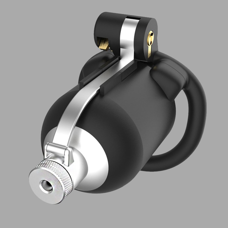 Chastity Cage NoPacha® Anti Escape - Chastity That Fights Back - 6