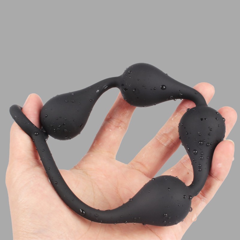 Szilikon anális golyók - Waterdrop - 6