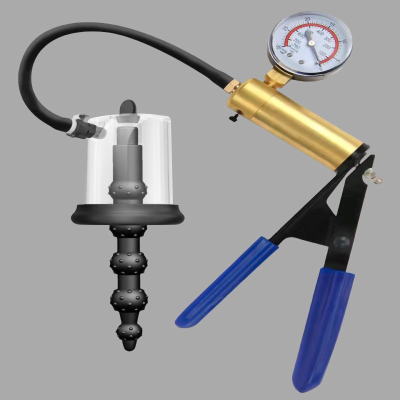 Anal Vacuum Cylinder with Dildo and Hand Pump - 2
