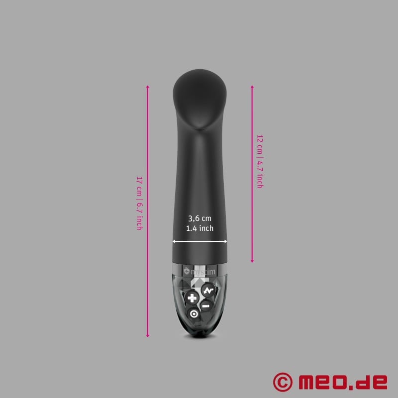 Vibrador Mystim Right on Ron con E-Stim