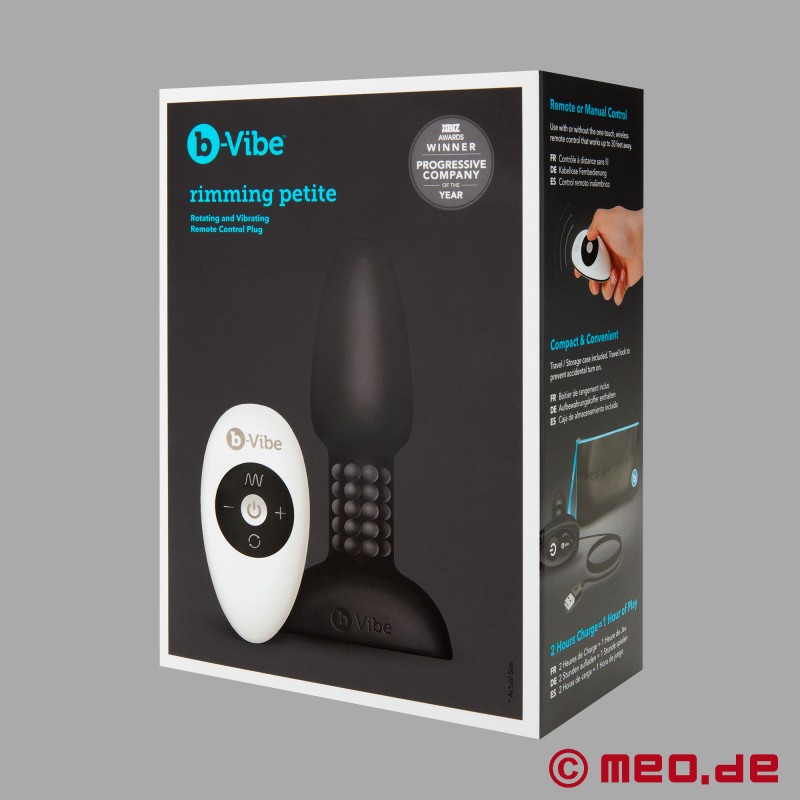 B-Vibe Rimming Petite - anaalivärähtelijä