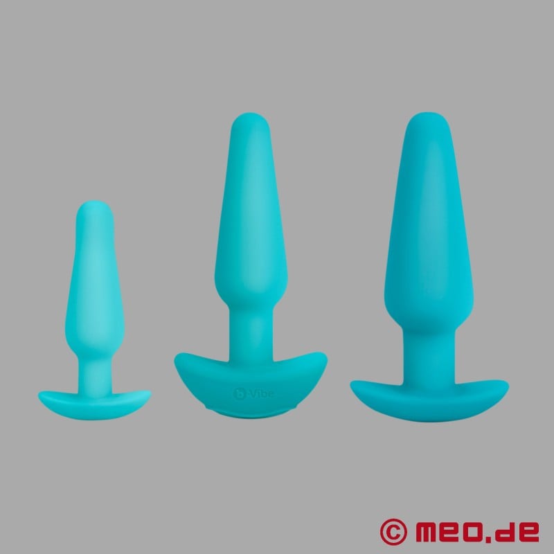 B-Vibe Anal Education Set - Conjunto de sexo anal grande