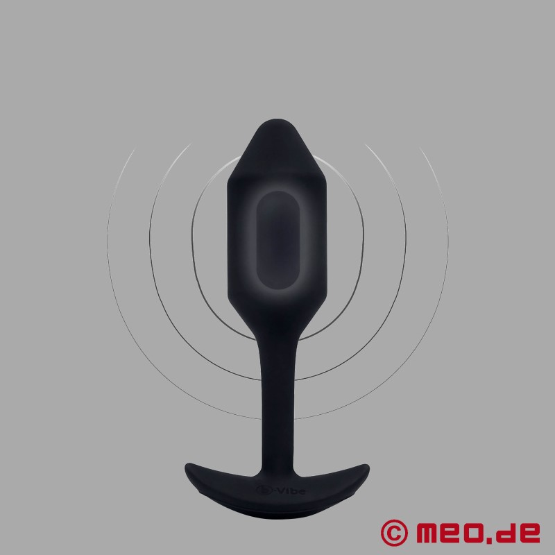 B-Vibe vibráló Snug Plug - közepes méretű