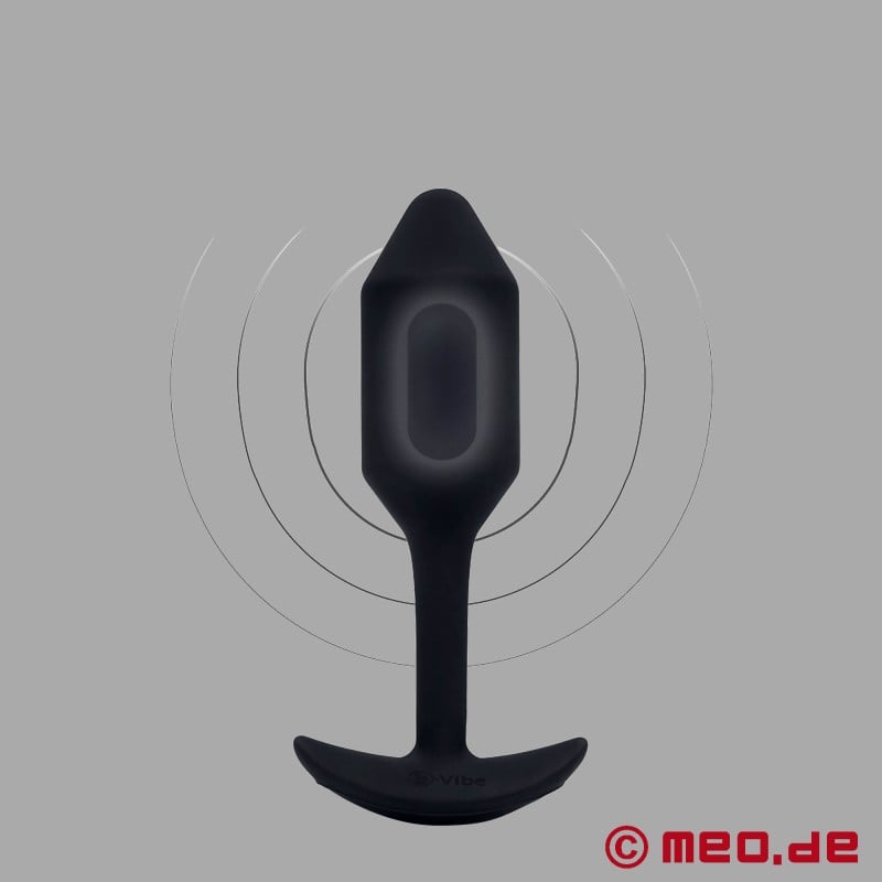 B-Vibe Vibrating Snug Plug - średni