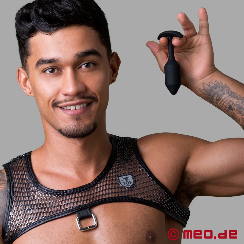 B-Vibe vibráló Snug Plug - közepes méretű