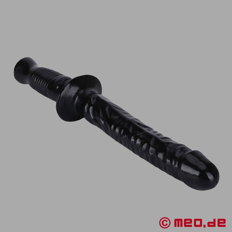 The Manhandler - Zwarte Dildo met Handvat - 2