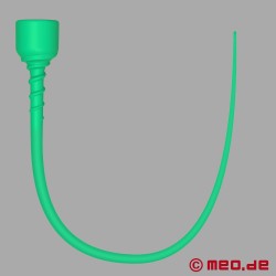 LongFlex™ - Lange siliconen penis plug met zuignap - Thumbnail