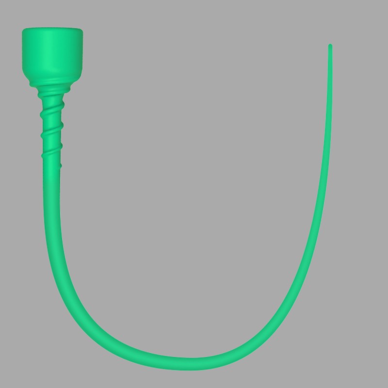 Penis plug lungo in silicone con ventosa - 2