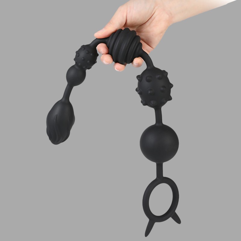 Silicone anale ballen - Alphamale - 7