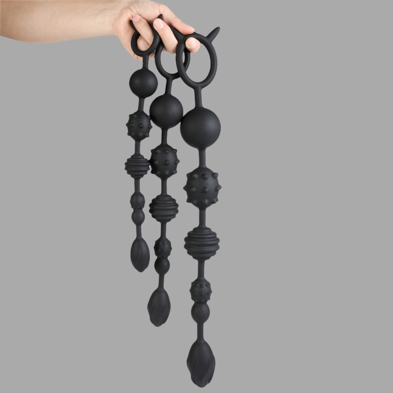 Silicone anale ballen - Alphamale - 9