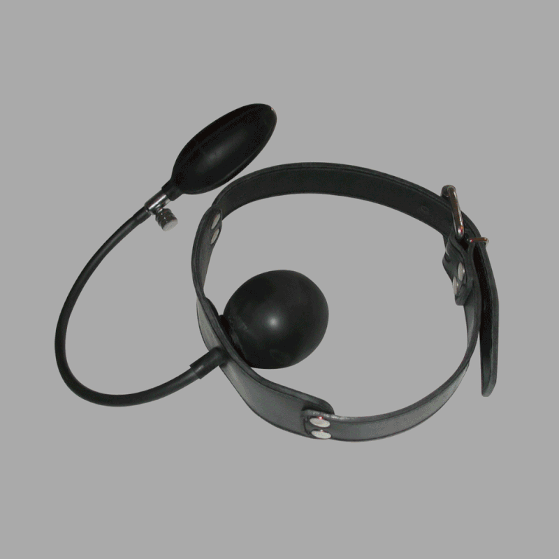 Opblaasbare mondknevel van pelle en siliconen - 1