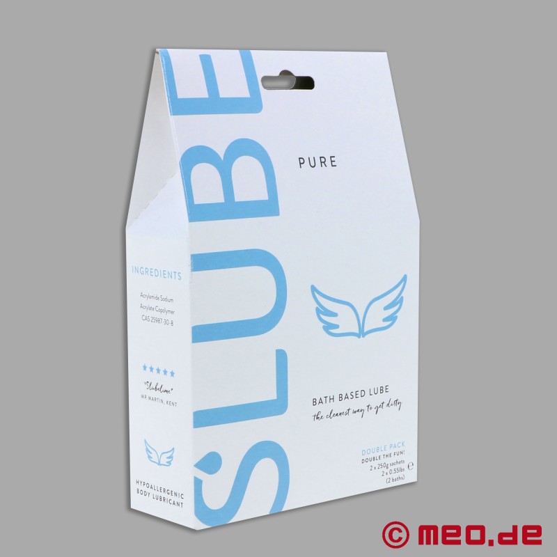 Slube Body Lube - Pure - XL-pakke med dobbelt innhold