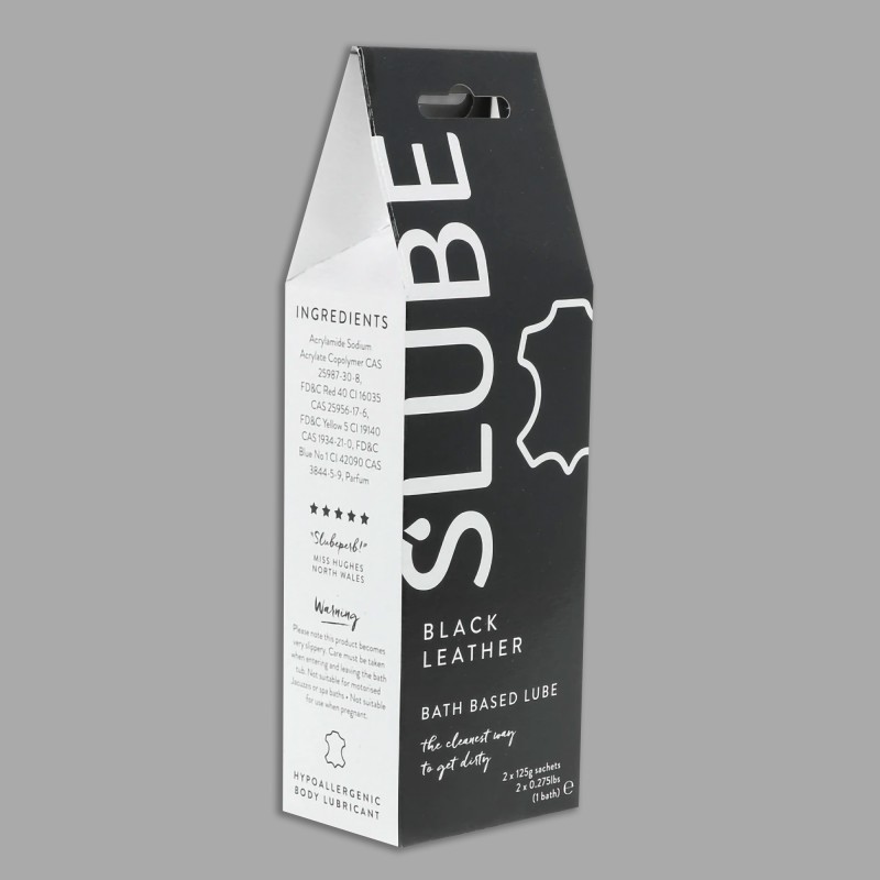 Slube Body Lube - črno usnje