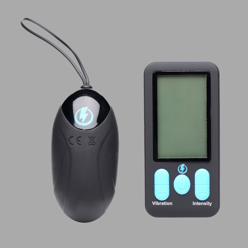 Anal Ei Estim Pro - Vibrator-Ei mit Elektrostimulation