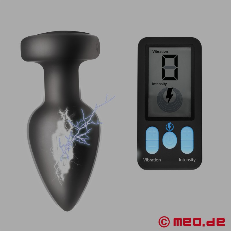 Estim Butt Plug Pro - anal vibrator med elektrostimulering