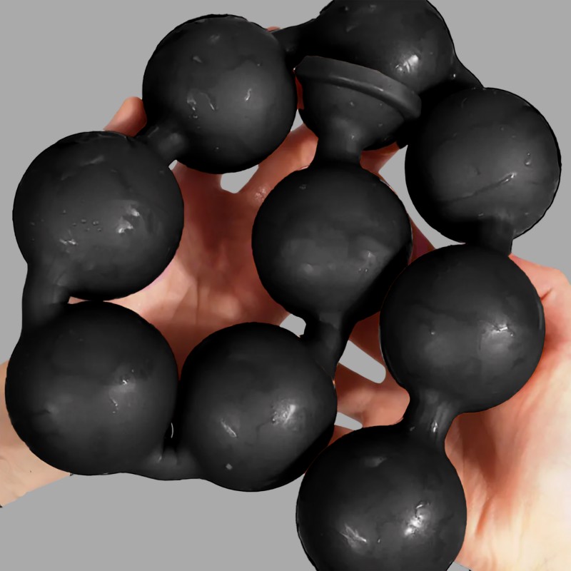 Bilă anal Anal Analgeddon Black Baller - 4