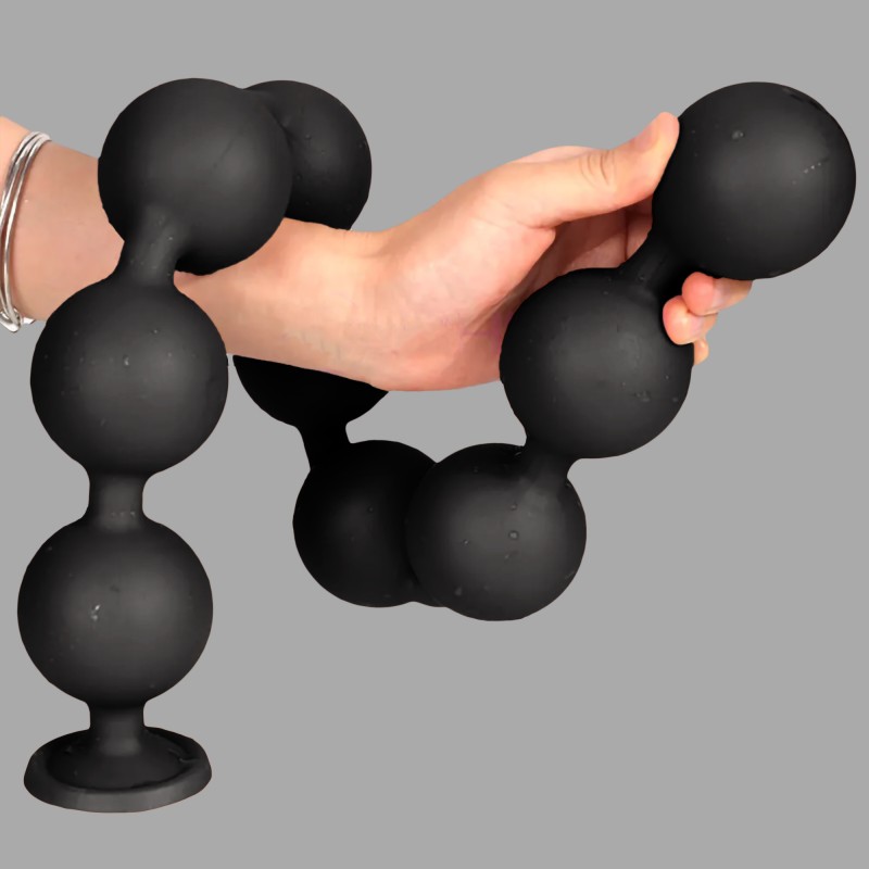 Bilă anal Anal Analgeddon Black Baller - 5