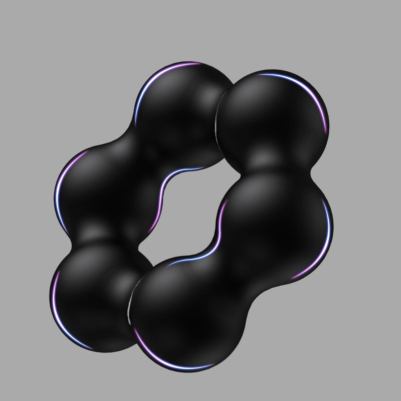 Alphamale Star Fucker Cock Ring lavet af Liquid Silicone - 1