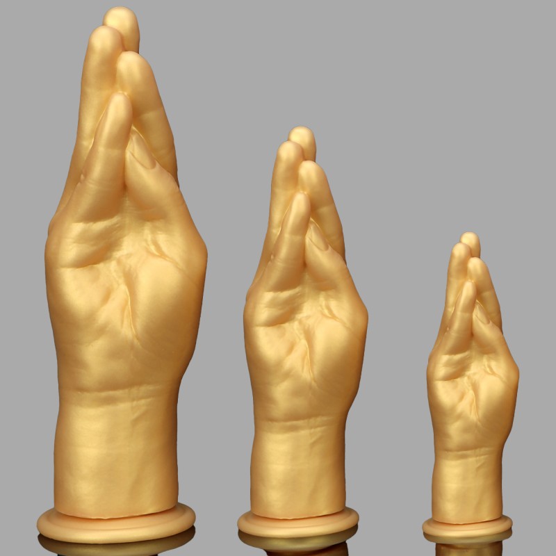 Fist Fuck Butt Plug - Golden Hour - Extremeo Anal Plug - 1