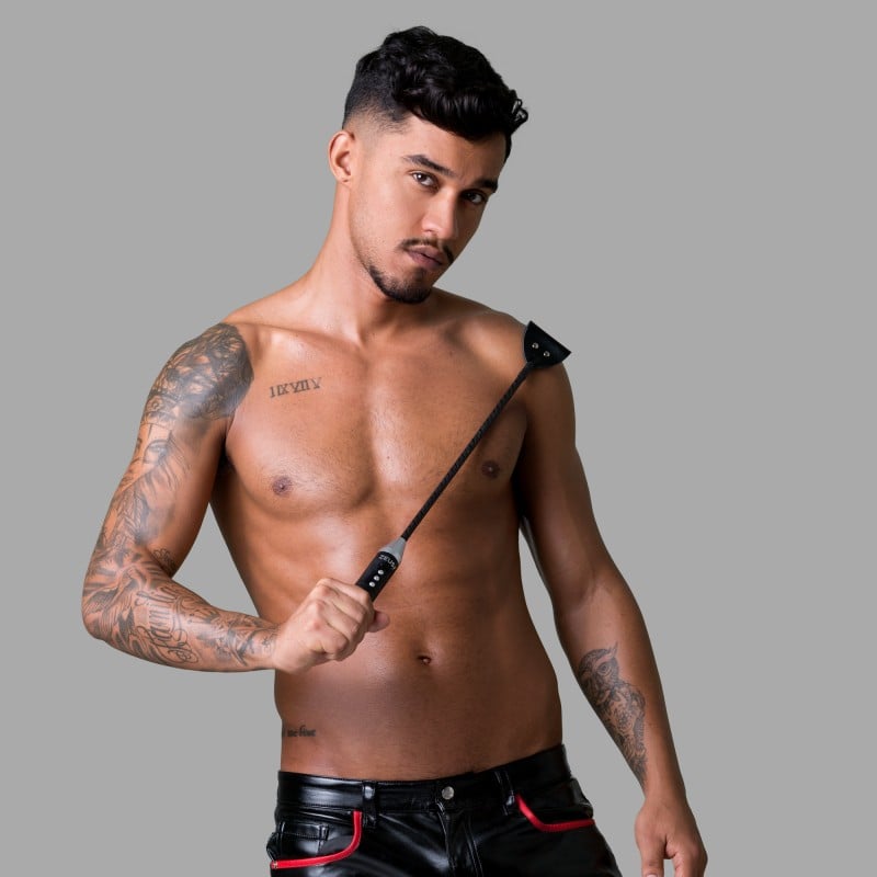 E-Stim Crop by Dr. Sado - BDSM Riding Crop with Electric Stimulation