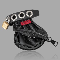 NoPacha Punisher 2.0 - Lockable Chastity CBT Pouch with Internal Spikes by MEO - Thumbnail