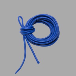 Shibari Leather Bondage Rope - Blue