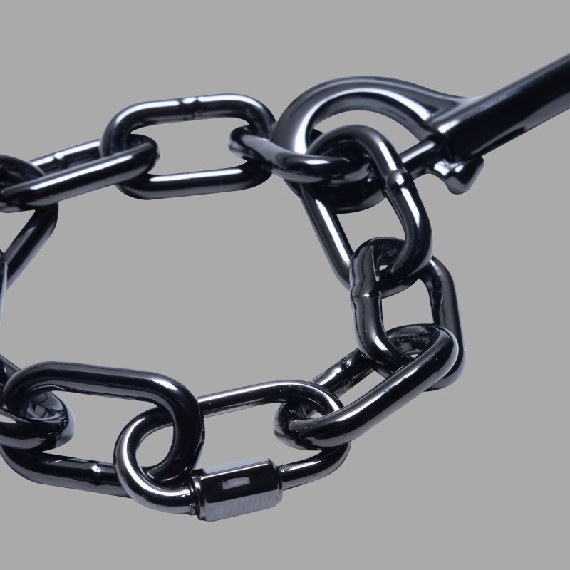 Chain Cuffs - Ruthenium