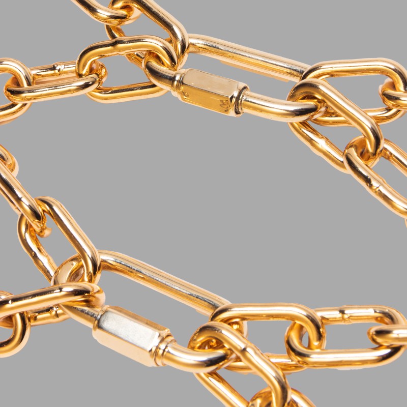 Steel Chain Harness - Gold