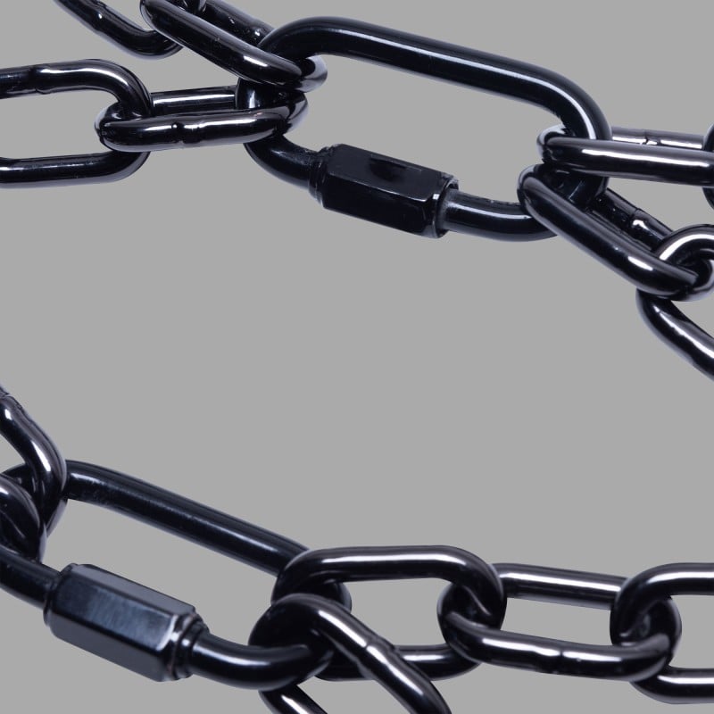 Steel Chain Harness - Ruthenium