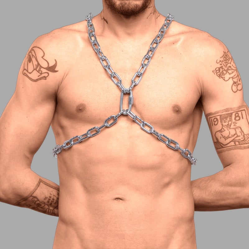 Steel Chain Harness - Palladium