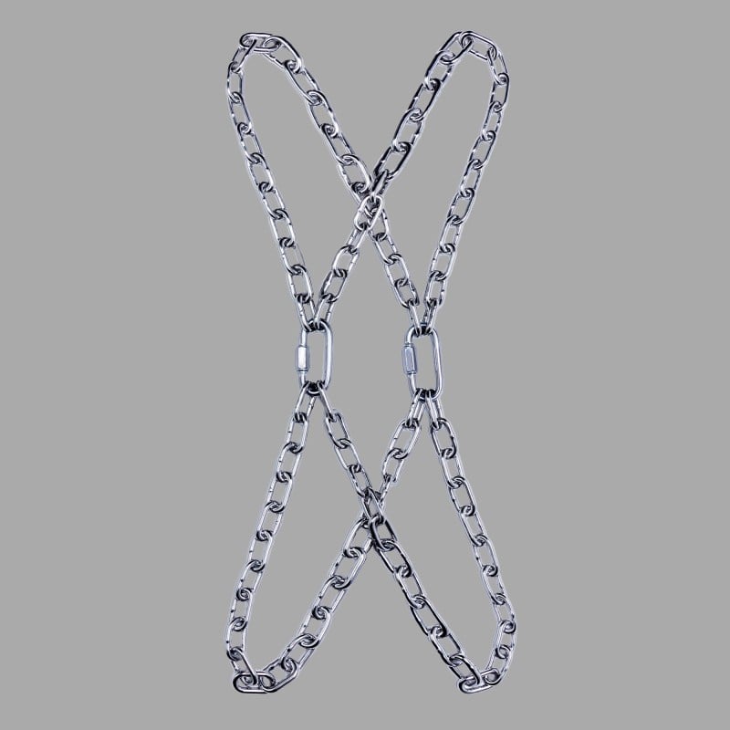 Steel Chain Harness - Palladium