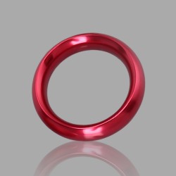 Metalen cockring - Alphamale - rood