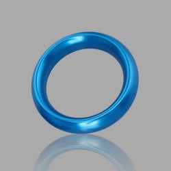 Anillo metálico para el pene - AlphaMale - azul