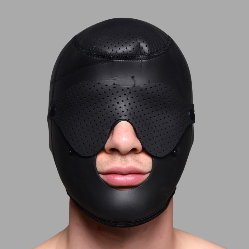MEO® Maschera bondage BlackOut™ – Neoprene, morbido & flessibile - 4